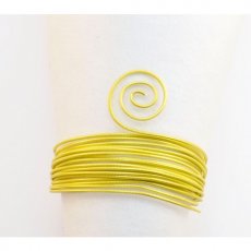 Alu wire 2 mm embossed