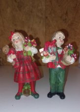 Kerstjongen en meisje