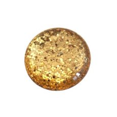 Cabochon 15 mm beige goud (CR262)