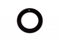 Hanger cirkel 42 mm zwart (XA40)