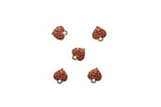 Hanger hart met strass (XA614)