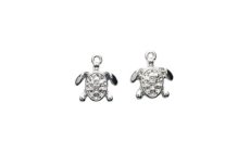 Hanger schildpad zilver (XA777) Hanger schildpad zilver (XA777)