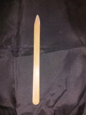 Houten spatel stomp punt 20 cm Houten spatel stomp punt 20 cm