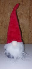 Kerstmis gnoom  rood met grijs Kerstmis gnoom  rood met grijs