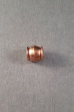 Magneetslot rond rosé gold (XA504)
