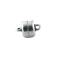 Magnetische sluiting 9 mm zilver (CR370) Magnetische sluiting 9 mm zilver (CR370)