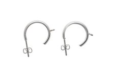 Oorsteker met oogje 20 mm zilver (XA332) Oorsteker met oogje 20 mm zilver (XA332)