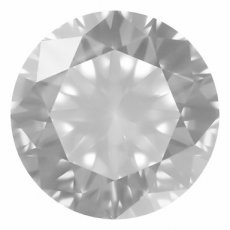 Plaksteen Swarovski 6 mm crystal
