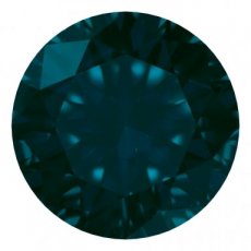Plaksteen Swarovski 6 mm denim blauw