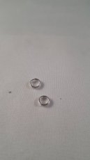 Ringetje dubbel zilver 0,5 cm (XA404)