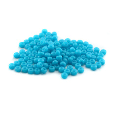 Rocailles Miyuki 11/0 turquoise vif n°2050 (CR355 Rocailles Miyuki 11/0 turquoise vif n°2050 (CR355