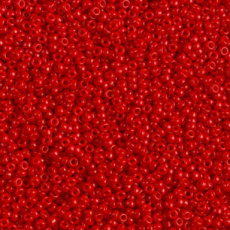 Rocailles (Miyuki) 15/0 rood opaal n°408 (CR352) Rocailles (Miyuki) 15/0 rood opaal n°408 (CR352)
