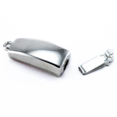 Sluiting 1 rang glijdend zilver (CR368) Sluiting 1 rang glijdend zilver (CR368)