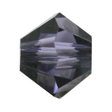 Swarovski toupie 3 mm tanzanite satin (CR346)