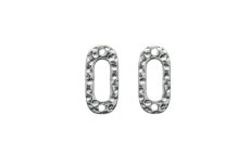 Tussenstuk ovaal zilver (XA771) Tussenstuk ovaal zilver (XA771)